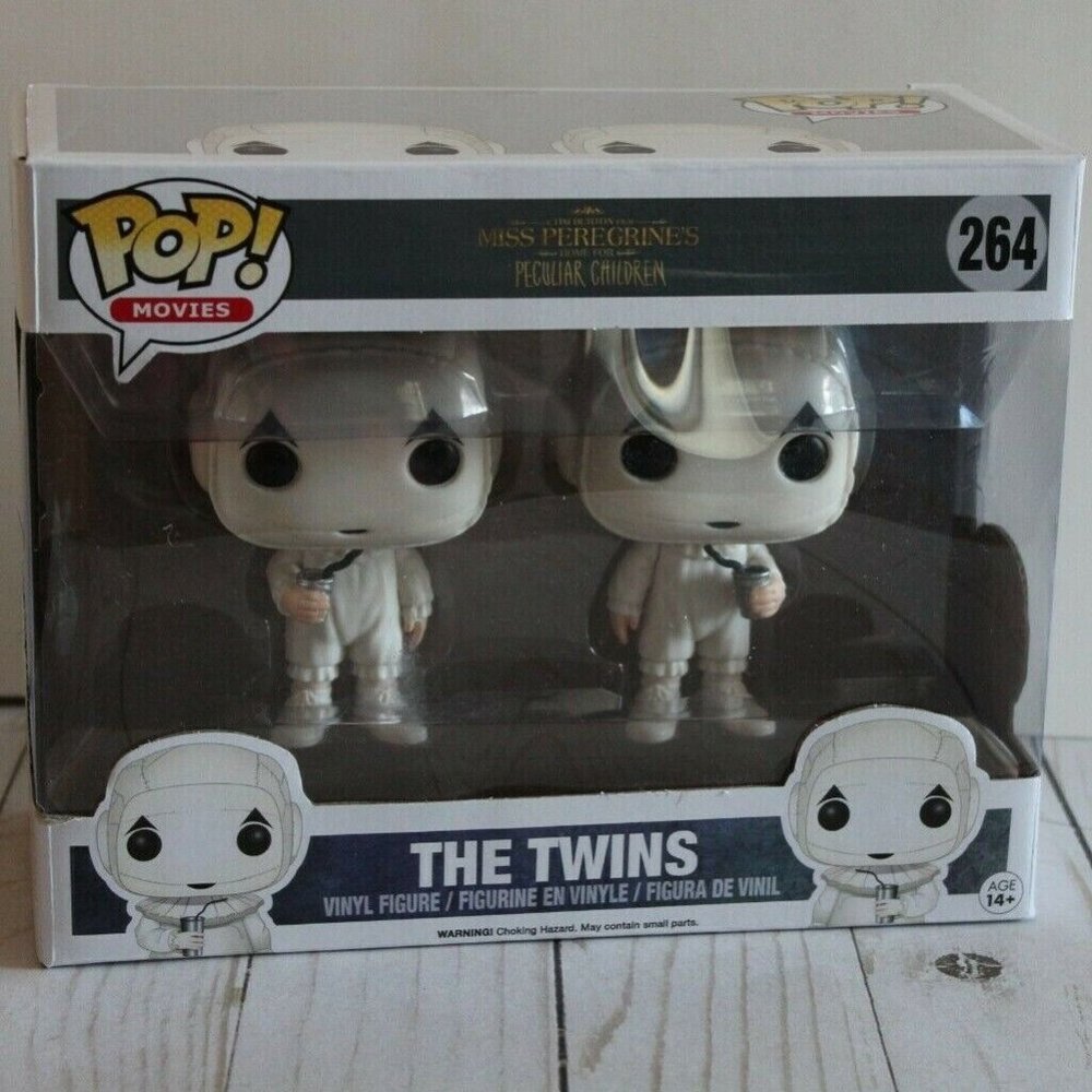 Funko Pop Movies THE TWINS Vinyl Figure 2 pk Miss Peregrines Peculiar Children